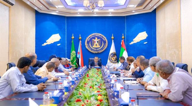 الخُبجي يناقش مع اللجنة الاقتصادية للانتقالي سبل الحد من تدهور الاقتصاد في الجنوب