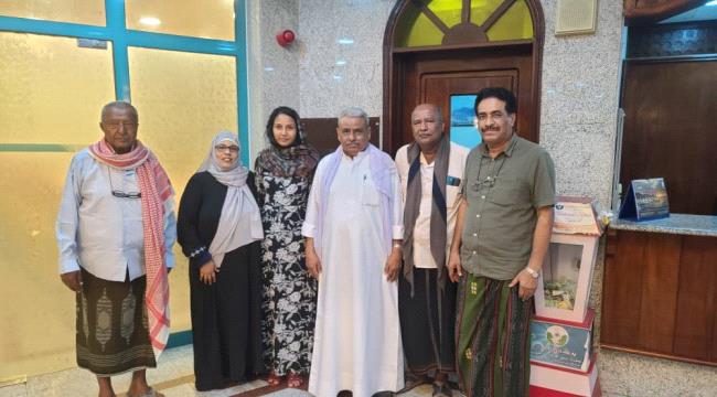 ممثلون عن مؤتمر حضرموت الجامع يلتقون منسقة فريق الخبراء التابع لمجلس الأمن