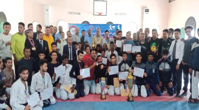 منتخب عدن يتوج بكأس الفقيد خالد صالح لمنتخبات المحافظات للكاراتيه