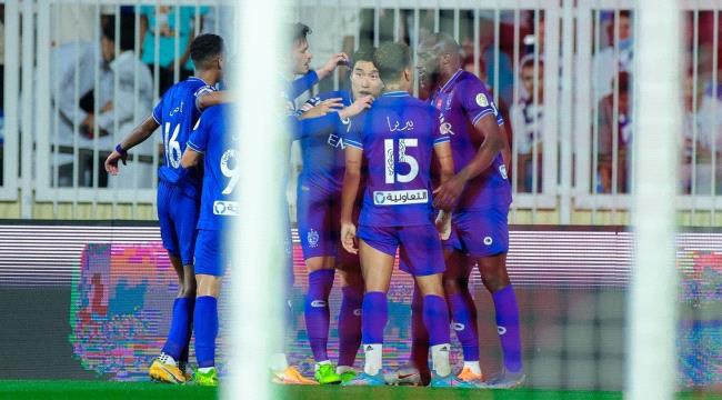 الهلال يحقق فوز عريض على ضمك في الدوري السعودي 