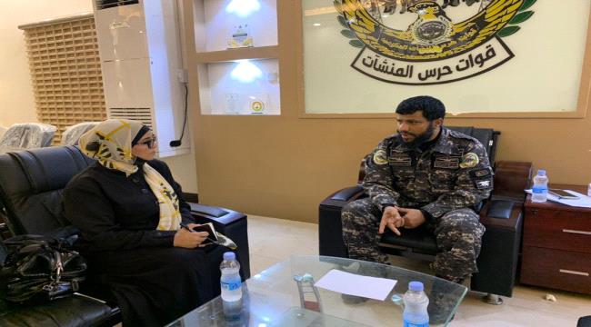 بن عفيف والجازعي يناقشان الوضع الأمني في مستشفى الصداقة بعدن