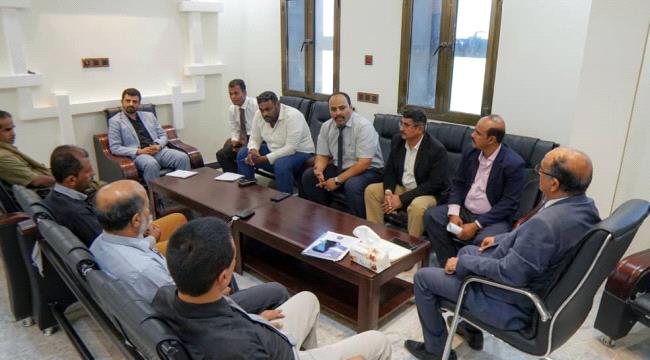 اللجنة التحضيرية لمؤتمر شبوة الشامل تلتقي بقيادة جامعة شبوة 