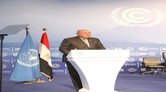 رئيس مؤتمر COP27 يُطلق أجندة شرم الشيخ للتكيُف مع تغير المناخ