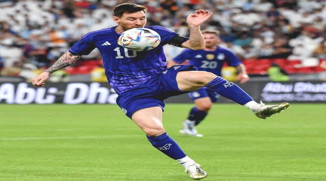 الأرجنتين تستعد لكأس العالم بإكتساح الإمارات