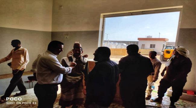 الوليدي يطلع على أعمال تركيب مفاتيح ومكونات محطة حوش درهم 