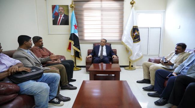 الخُبجي والكاف يلتقيان رئيس النقابة العامة للمصارف والبنوك والتأمينات والأعمال المالية