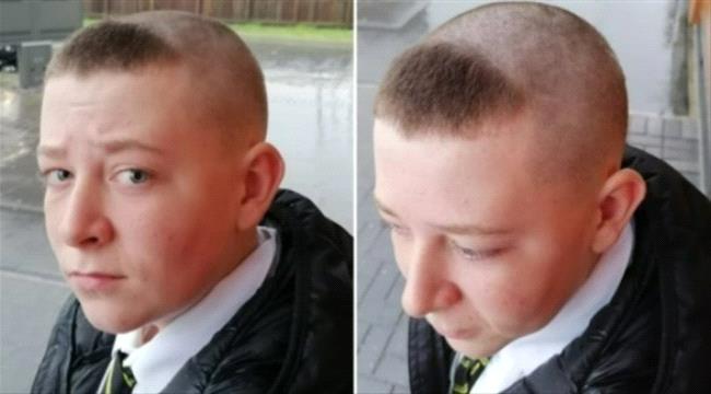 قصة شعر رونالدو تتسبب بطرد صبي من مدرسته