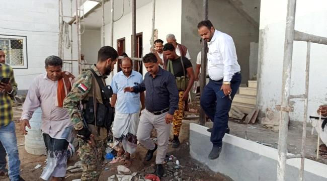 مأمور الشيخ عثمان يطلع على مستوى إنجاز عدد من المشاريع الخدمية