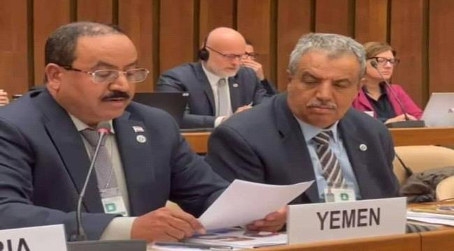 جنيف..العقيلي يستعرض إنجازات مشروع مسام والبرنامج الوطني للتعامل مع الألغام في اليمن