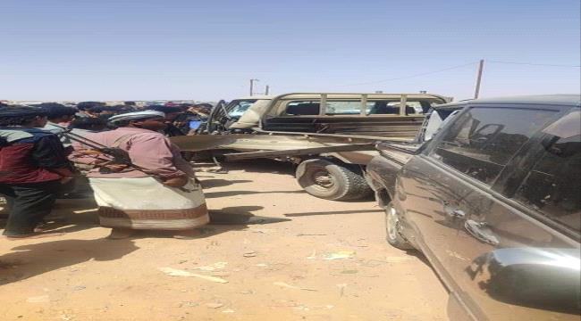 عبوة ناسفة تستهدف طقم عسكري للعمالقة في شبوة وسقوط قتلى وجرحى
