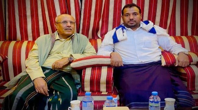"الكثيري" في ضيافة "العكبري" بعد تصريح منسوب للثاني بتأييد استقلال حضرموت