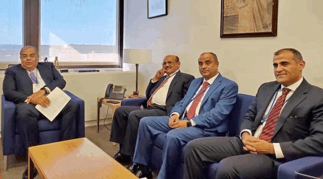 لقاءات مهمة يجريها "المعبقي" و "بن بريك" في أمريكا