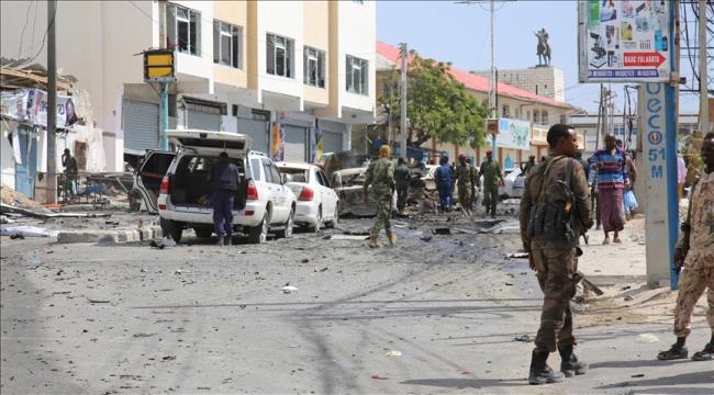  مقتل 5 مدنيين في تفجير حافلة ركاب بضاخية العاصمة مقديشو 