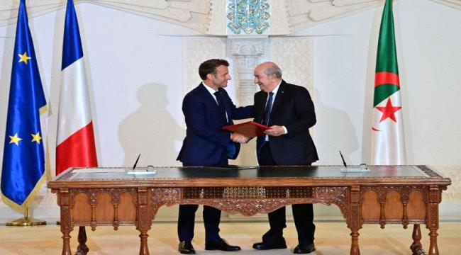 الجزائر وفرنسا تتجاوزان لأوّل مرة تركة التاريخ