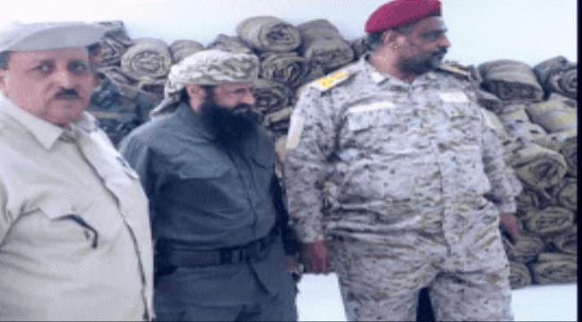 الوالي يزور القاعدة الإدارية ودائرة الامداد بوزارة الدفاع في عدن