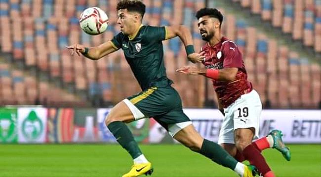 الزمالك يتقدم على سيراميكا بهدف في الشوط الأول