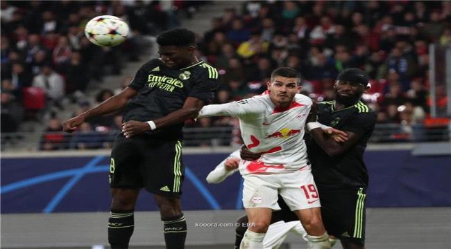 لايبزيج ينال من ريال مدريد ويكبده الخسارة الأولى هذا الموسم