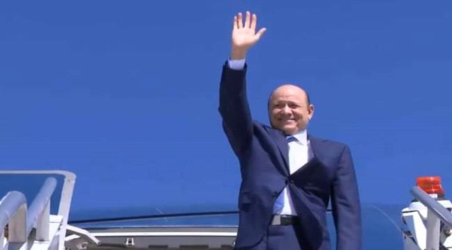 العليمي يغادر الى الجزائر 