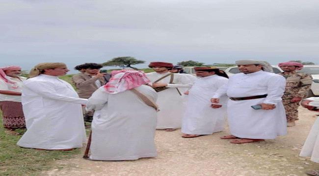 الشيخ راجح باكريت يستقبل وزير الكهرباء السابق كلشات المهري  