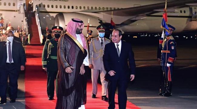 محمد بن سلمان يوجه رسالة شفوية إلى السيسي