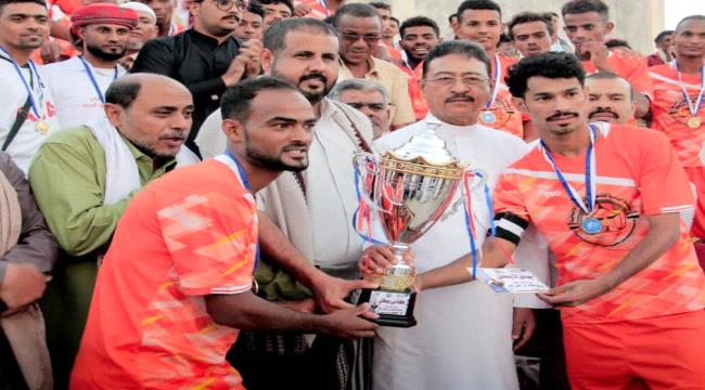 الاتفاق يتوج ببطولة الفقيد بن علي جابر بالحوطة