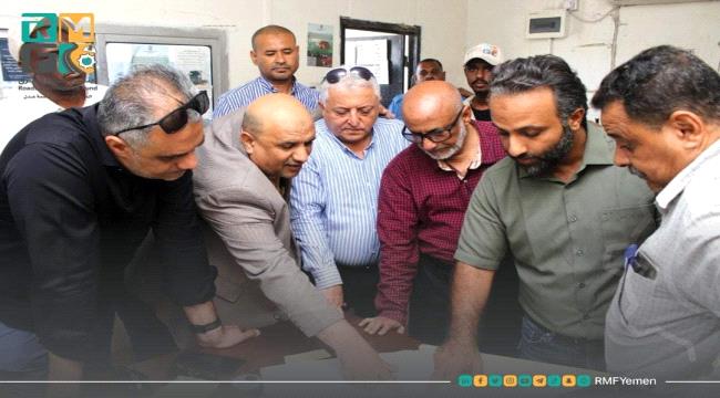 عدن.. الماس والجعميلاني وديان يزوران ميناء المعلا 