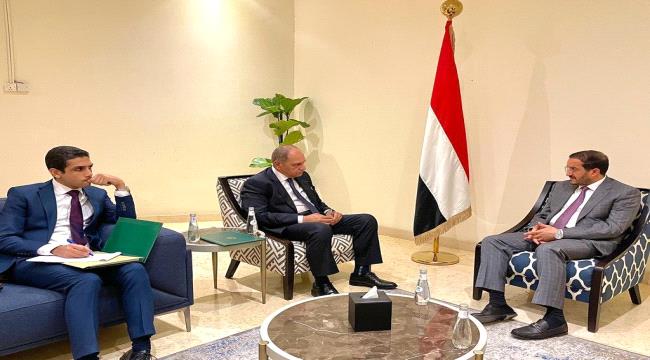 مجلي يبحث مع السفير المصري مستجدات الاوضاع في اليمن