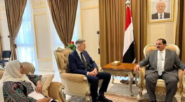 حيدان يبحث مع الملحق العسكري لبريطانيا اوجه التعاون  المشترك في مكافحة الارهاب 