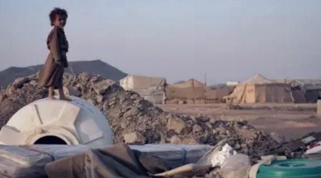 تقرير يكشف احتياج قرابة 3 ملايين أسرة يمنية نازحة للغذاء والمأوى