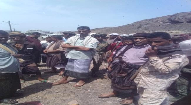 الكعلولي والسروري يتقدمون مشيعي العميد عوض علوان أركان اللواء 17 مشاة