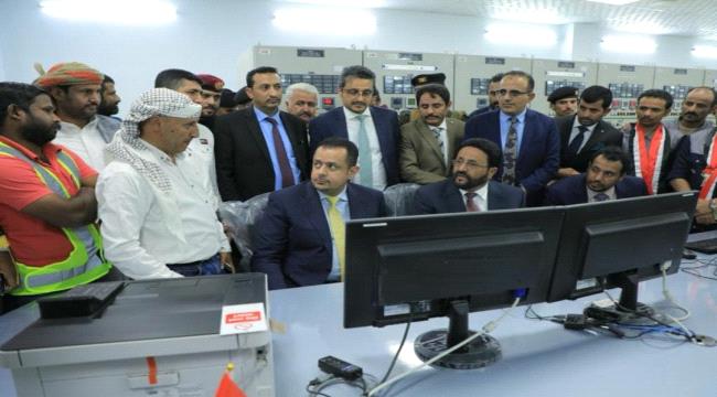 افتتاح توسعة محطة مأرب التحويلية لتصريف الطاقة 