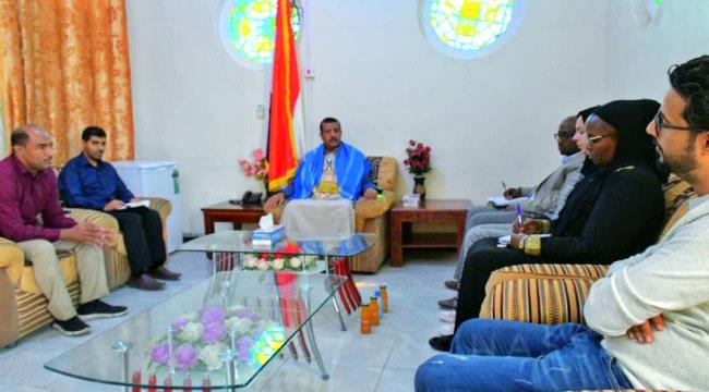 مأرب ..وكيل المحافظة يبحث مع "الأوتشا" الوضع الانساني 