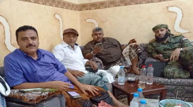 القائد كمال الحالمي يعزي بوفاة فقيد الجنوب اللواء صالح السيد