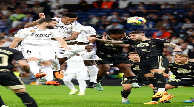 ريال مدريد يكسب سلتافيجو بأقل مجهود ويقلص الفارق مع برشلونة