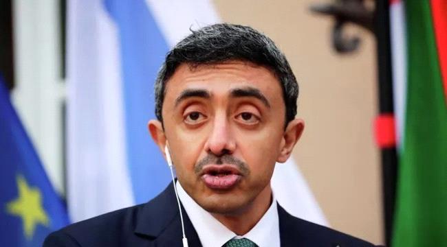 وزير خارجية الإمارات يشيد بجهود السعودية في السودان