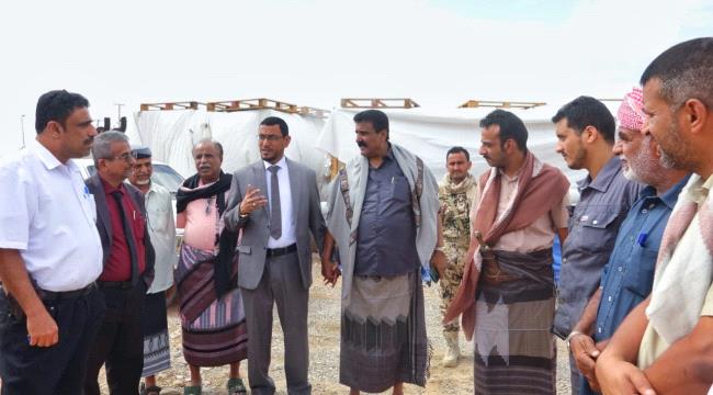 لمروق والكندي والسليماني يتفقدون الانضباط الوظيفي في شبوة 