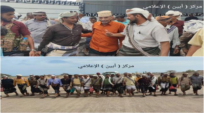 أبين تعانق الصبيحة في مشهد يجسد اللحمة الجنوبية.! 