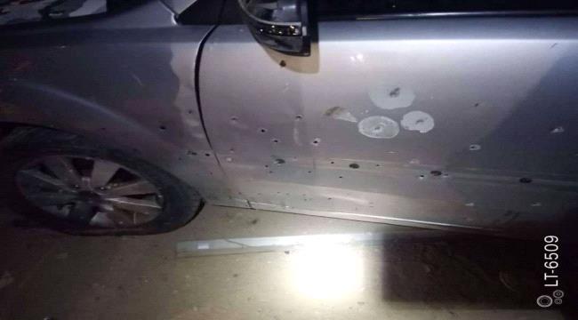 نجاة مرافق مسؤول محلي في عدن من محاولة اغتيال 