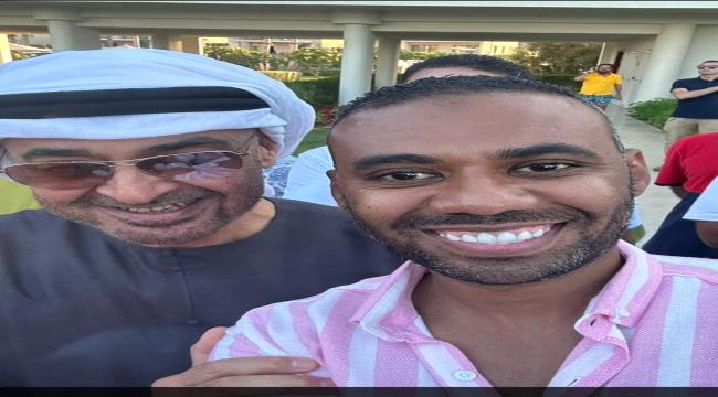 محمد بن زايد في مصر بدون حراسة