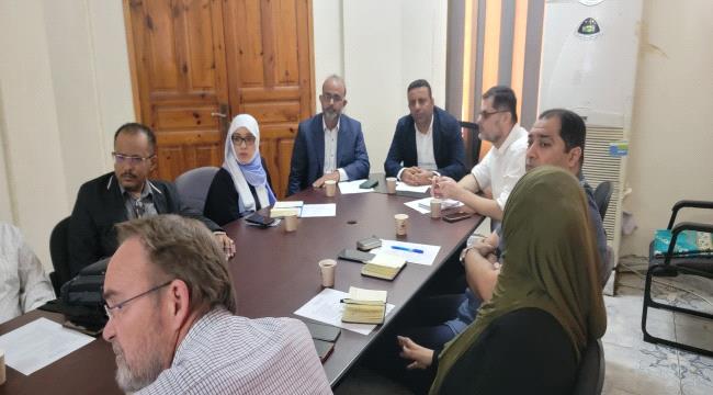 عقد اجتماع فني مع شركاء القطاع الصحي لمناقشة الوضع الوبائي للكوليرا 