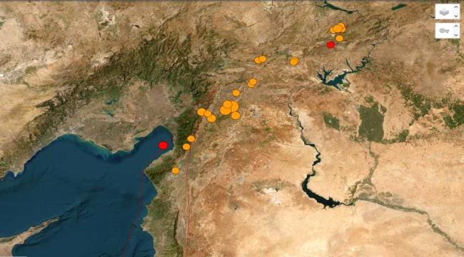 هزة أرضية جديدة في تركيا .. وهزات أخرى في سوريا والجزائر