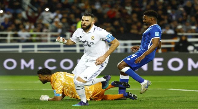 ريال مدريد يمزق شباك الهلال ويتوج بكأس العالم للأندية