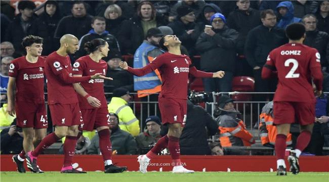 ليفربول يحقق أول فوز خلال 2023 على إيفرتون في البريميرليج