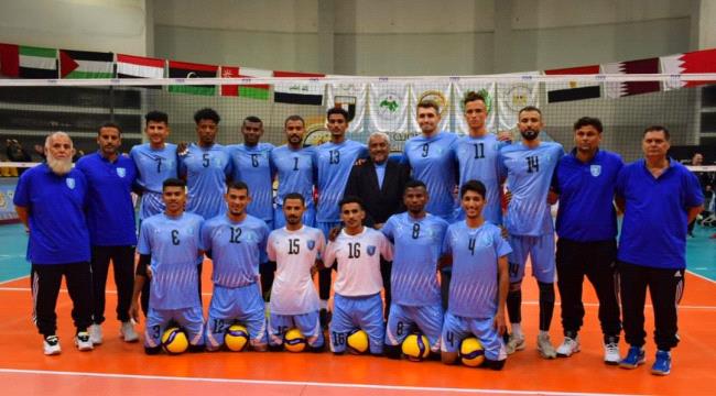 الميناء العدني يخسر أولى مبارياته في البطولة العربية للكرة الطائرة بعد ساعات من وصله القاهرة