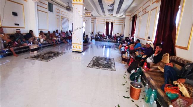 مجلس عزاء للفقيد جياب الحيدري بمنطقة خلة بالضالع 