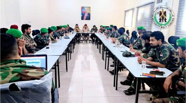 الحزام الأمني : سنقف إلى جانب القيادة السياسية والعسكرية 