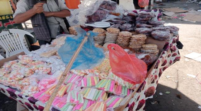 حلويات لحج والحديدة تزاحم الحلوى الهندية في عدن‎‎