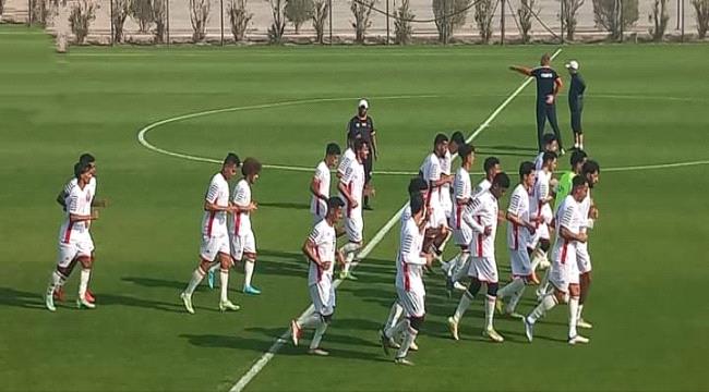 منتخب اليمن يواصل استعداداته في البصرة لخوض خليجي 25
