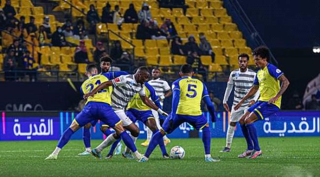 الدوري السعودي : تاليسكا يقود النصر للفوز على الطائي تحت أنظار رونالدو