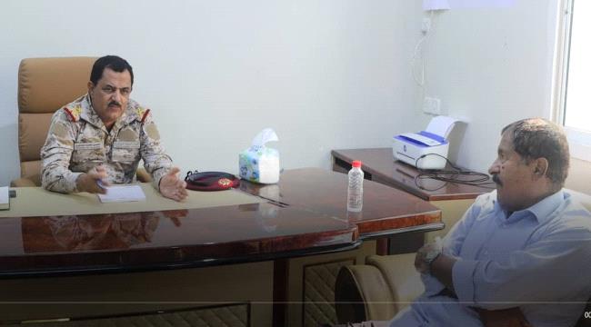 وزير الدفاع يلتقي رئيس الهيئة العسكرية العليا للجيش والأمن الجنوبي